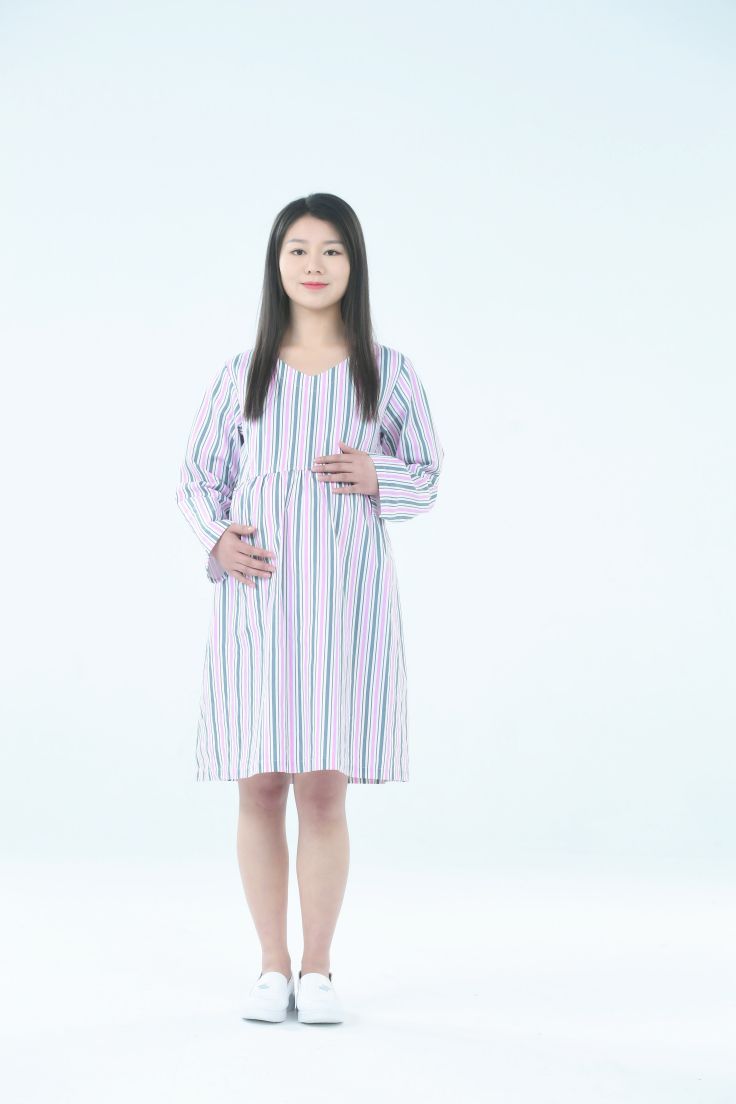 长袖长装孕妇服