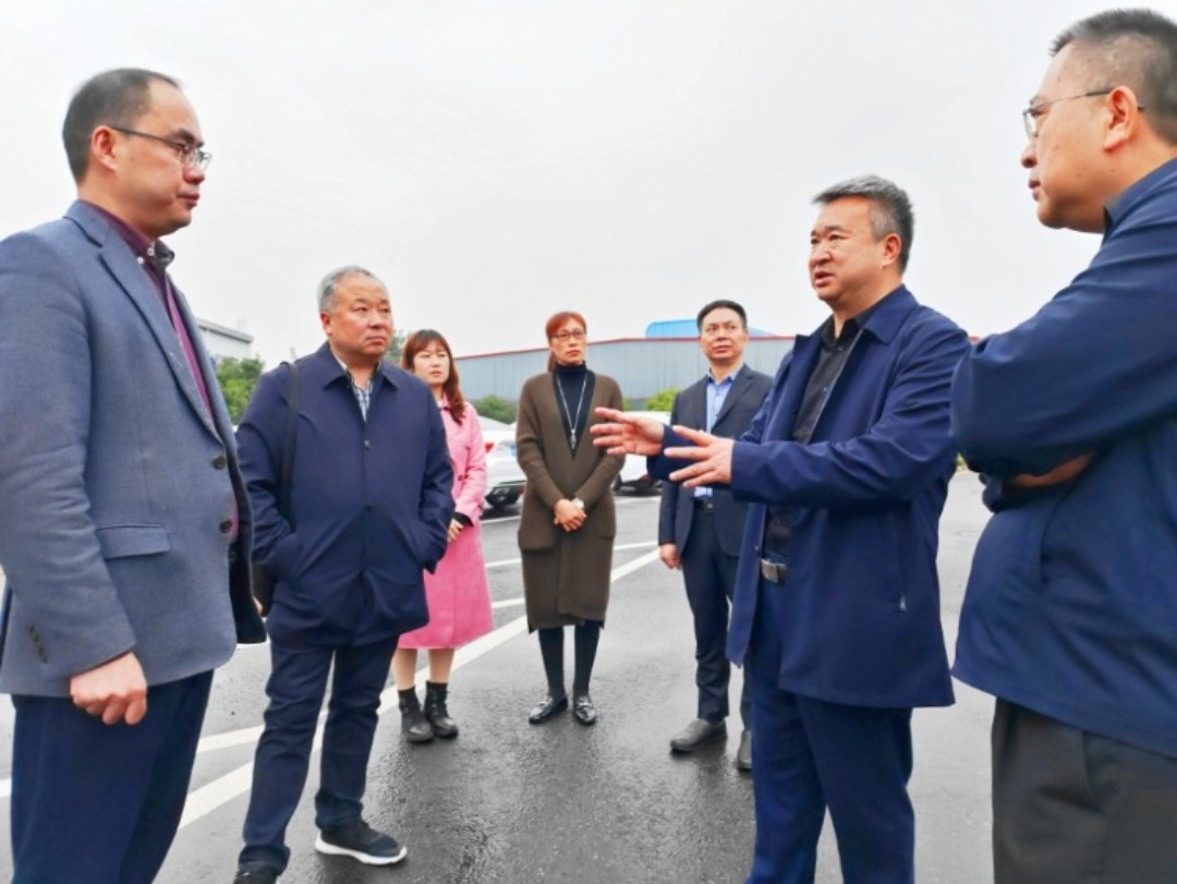 恒达资讯丨县政协党组书记莅临我司考察调研