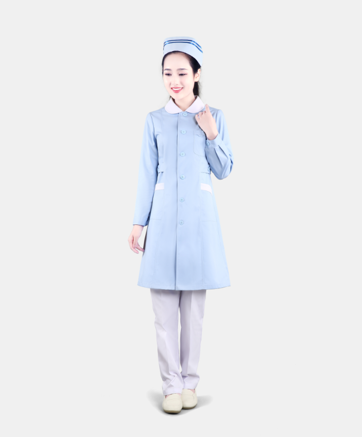 长袖长装护士服