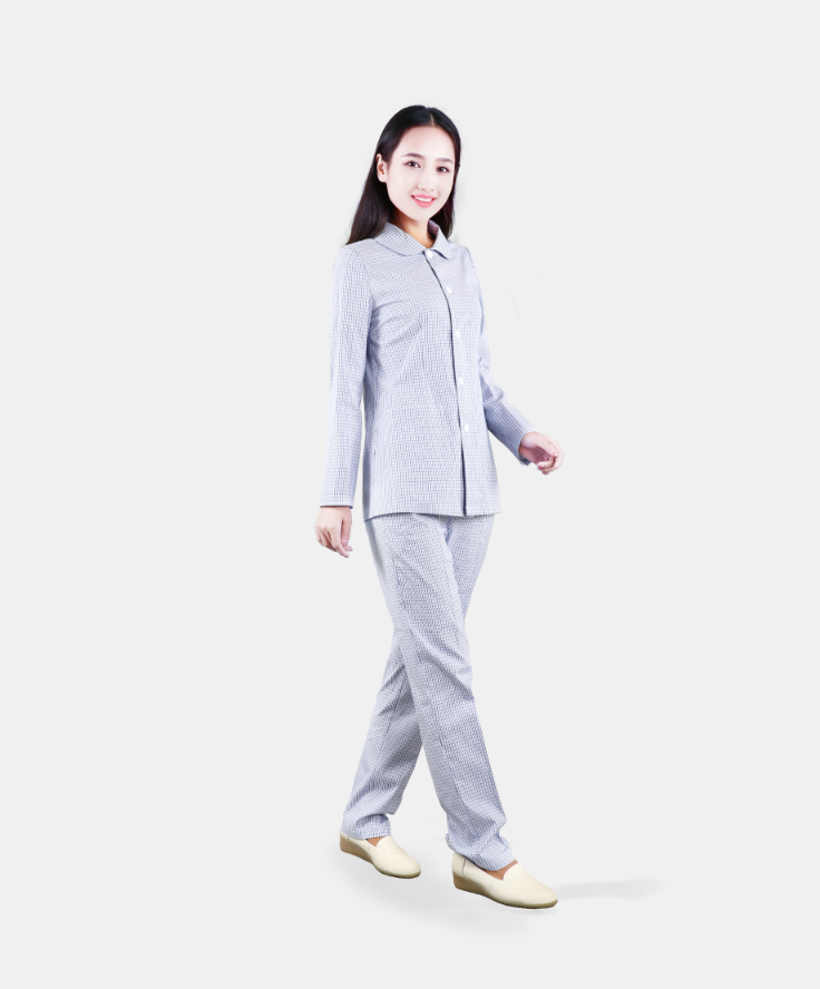 长袖套装病员服