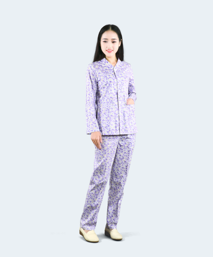 长袖套装病员服