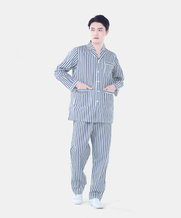 长袖套装病员服
