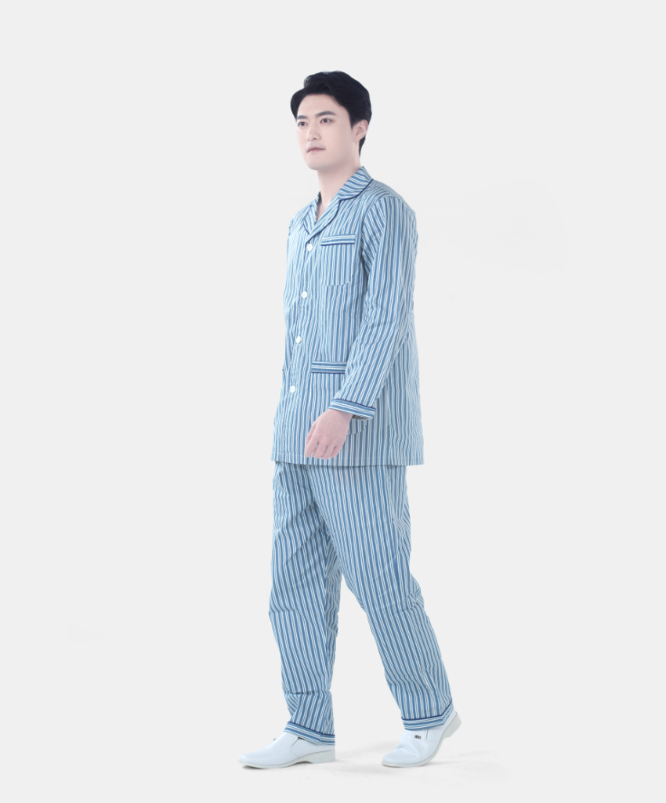 长袖套装病员服