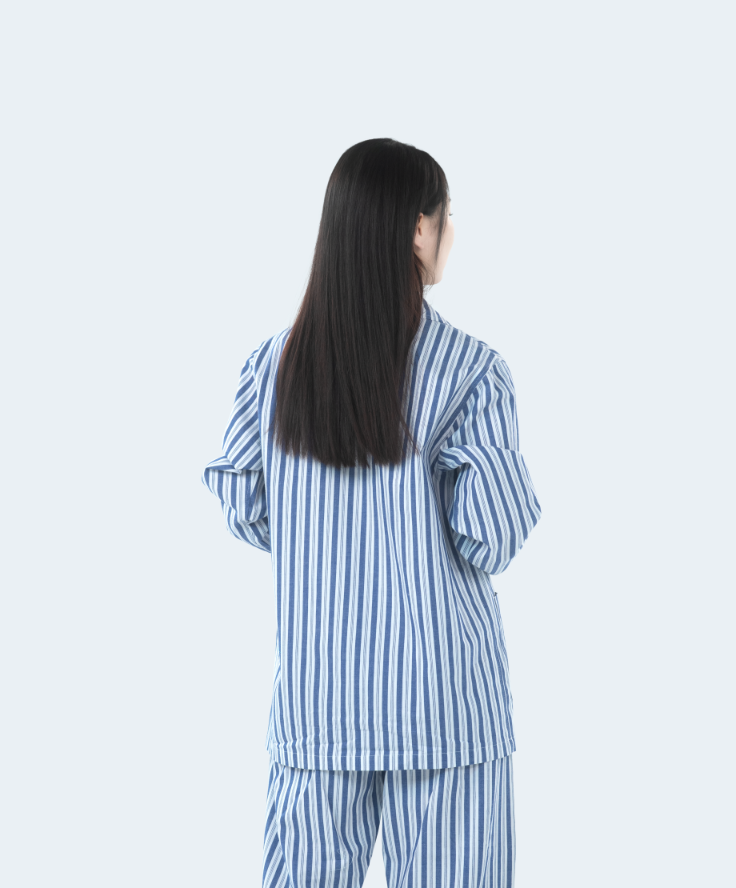 长袖套装病员服