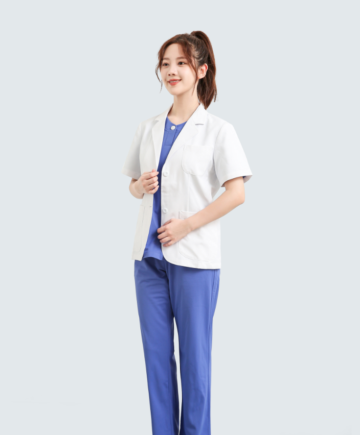 短袖短装医生服