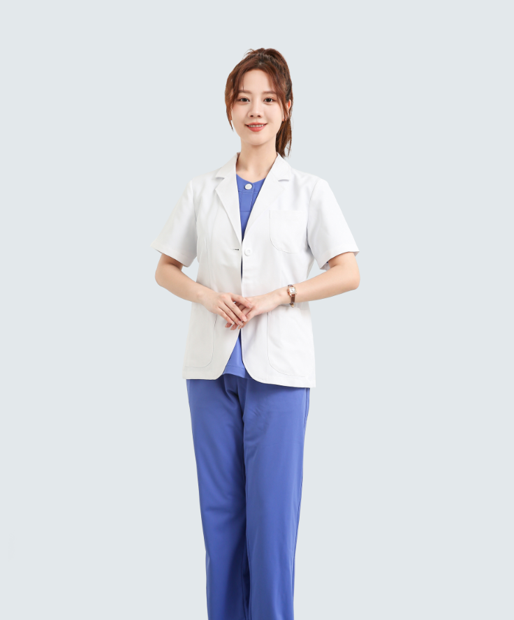 短袖短装医生服