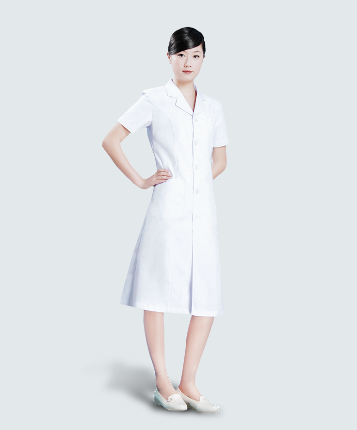 短袖长装医生服