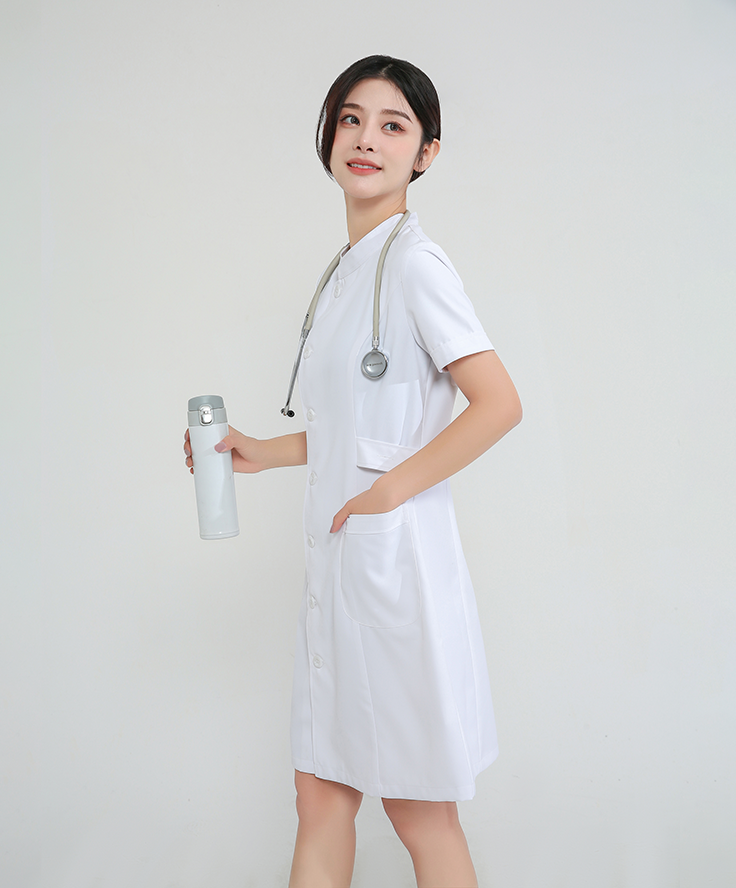 短袖长装护士服