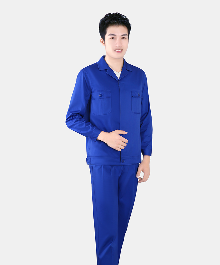 长袖套装工勤服