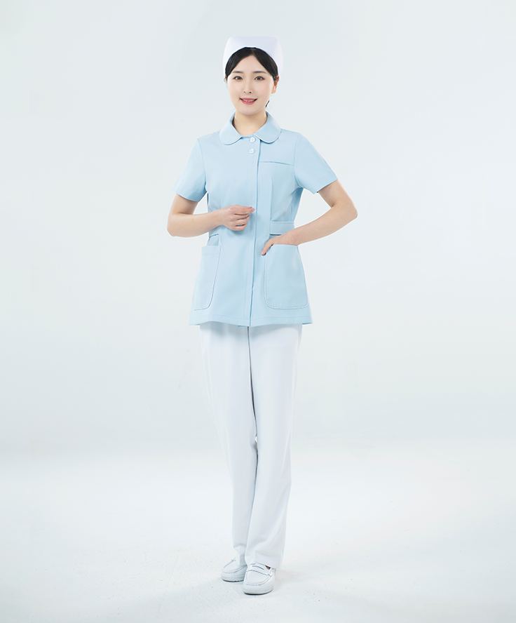 短袖短装护士服